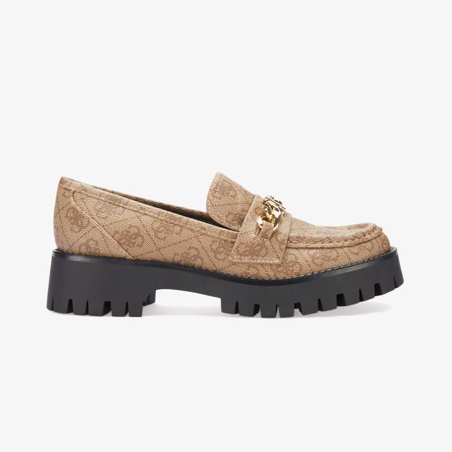  Guess Almty Logo Kadın Bej/Kahverengi Ayakkabı