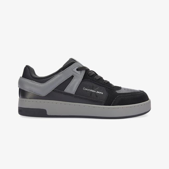  Calvin Klein Jeans Basket Cup Low Laceup Erkek Siyah Spor Ayakkabı