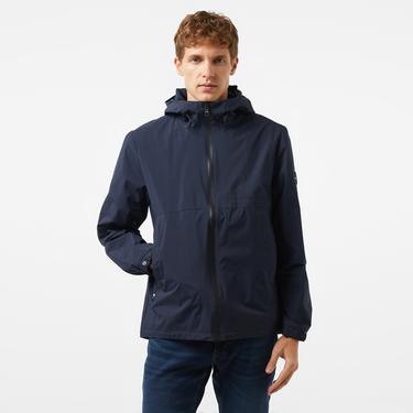  Tommy Hilfiger Portland Hooded Erkek Lacivert Yağmurluk