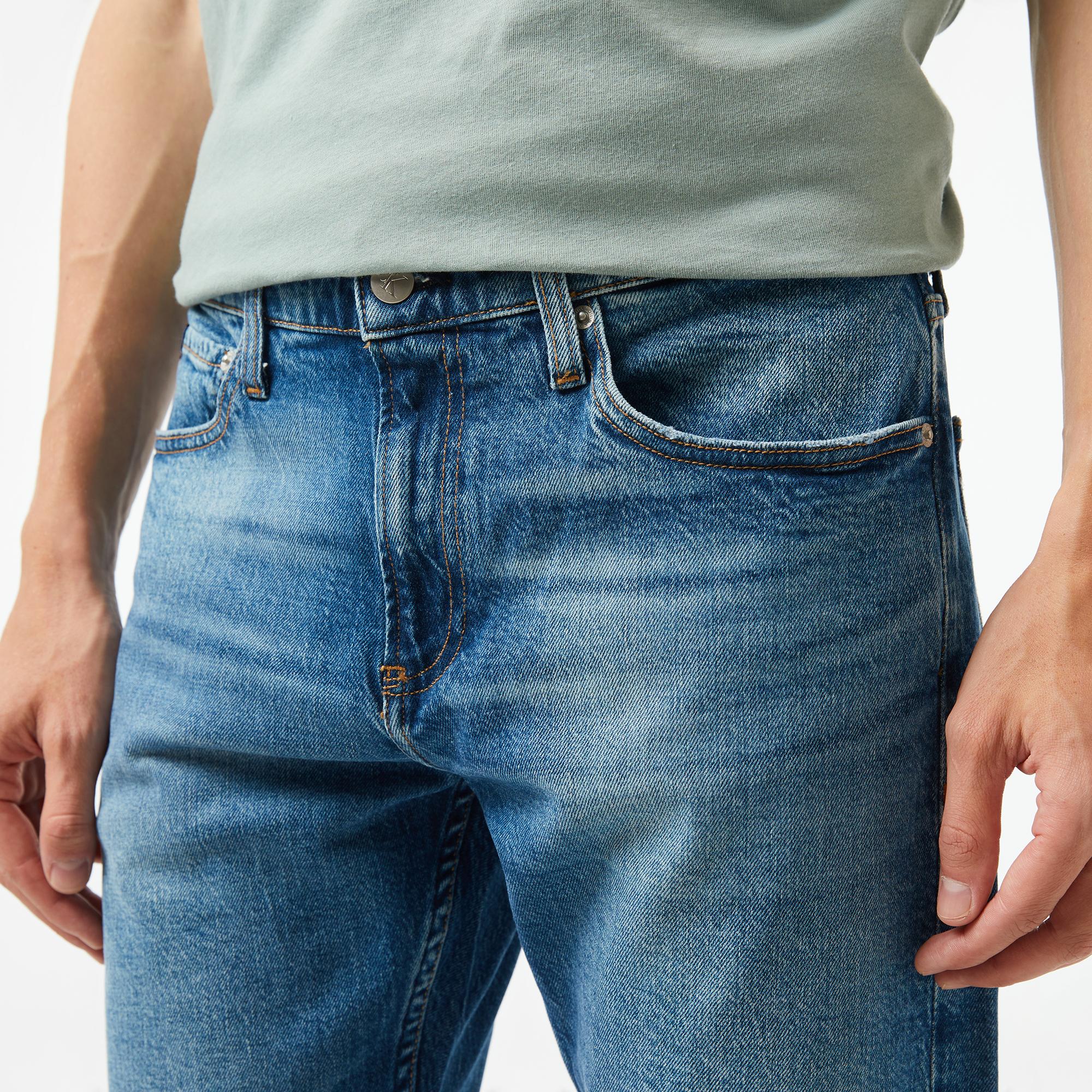 Calvin Klein Jeans Slim Erkek Lacivert Jean