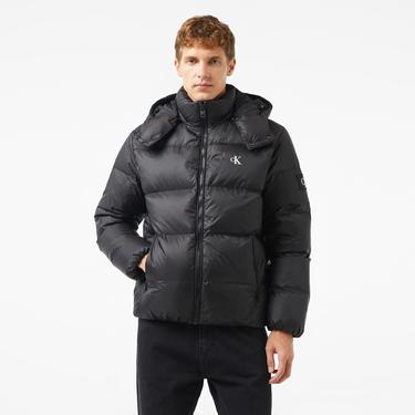  Calvin Klein Jeans Essentials Down Erkek Siyah Ceket