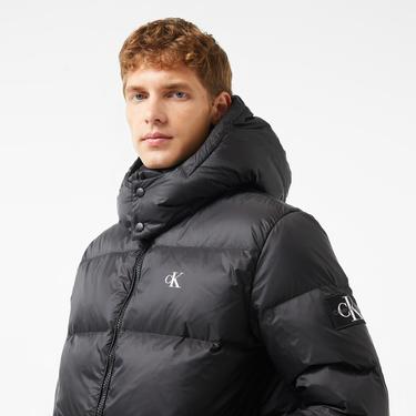 Calvin Klein Jeans Essentials Down Erkek Siyah Ceket