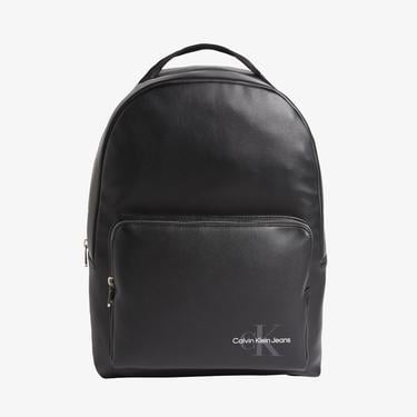  Calvin Klein Jeans Mono Logo Erkek Siyah Sırt Çantası