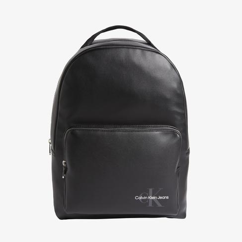  Calvin Klein Jeans Mono Logo Erkek Siyah Sırt Çantası