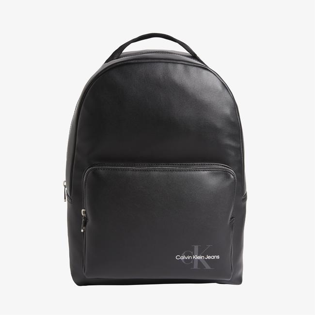  Calvin Klein Jeans Mono Logo Erkek Siyah Sırt Çantası