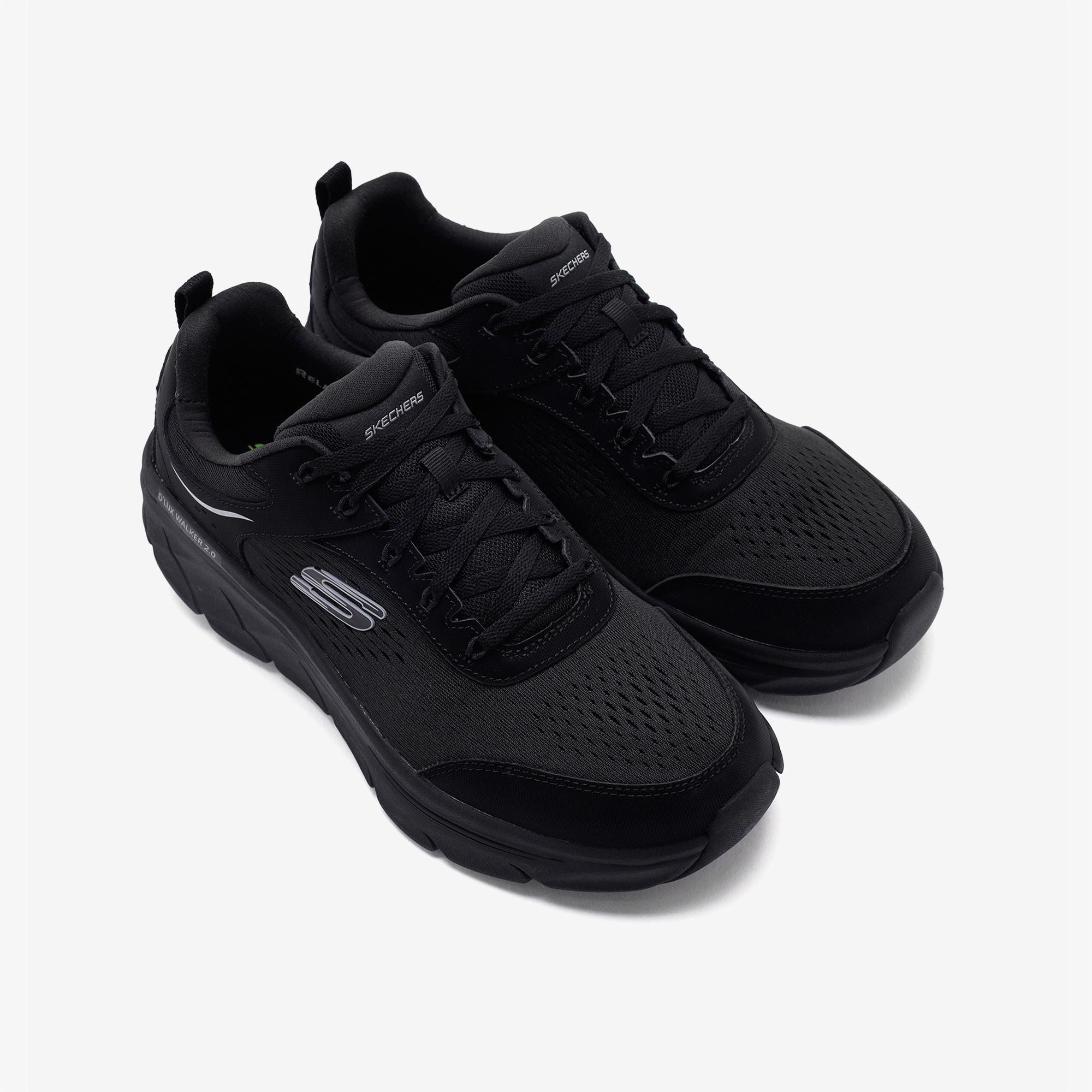 Skechers D'lux Walker 2.0 Durven Erkek Siyah Spor Ayakkabı
