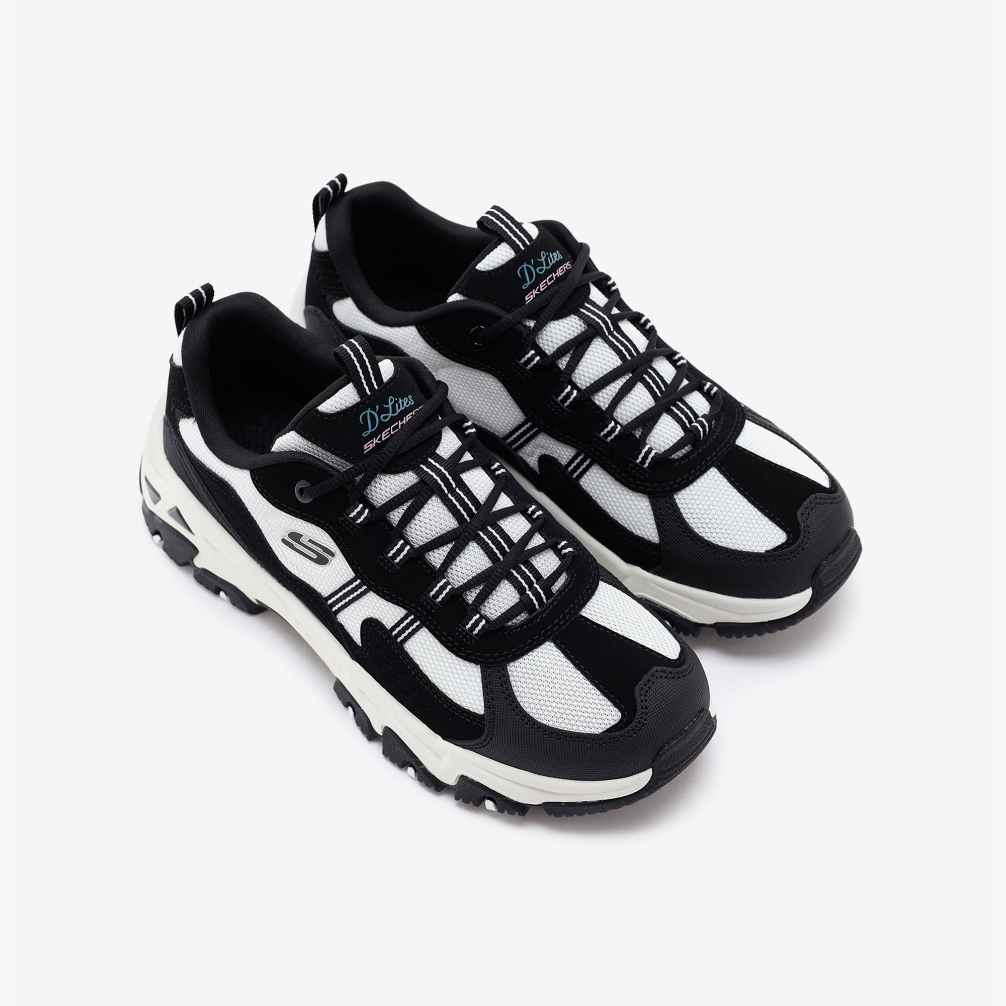 Skechers Skechers D'lites Hiker Kadın Siyah Spor Ayakkabı Sneaker | FashFed Siyah - 6. görsel