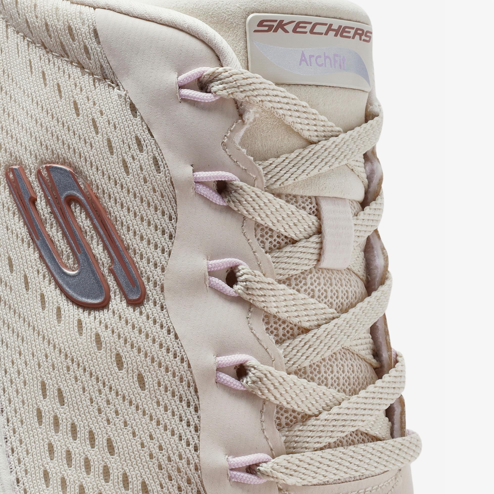 Skechers Arch Fit Kadın Krem Spor Ayakkabı