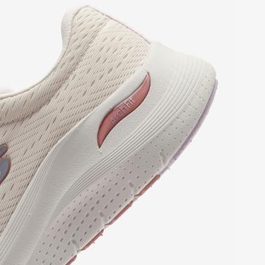  Skechers Arch Fit Kadın Krem Spor Ayakkabı