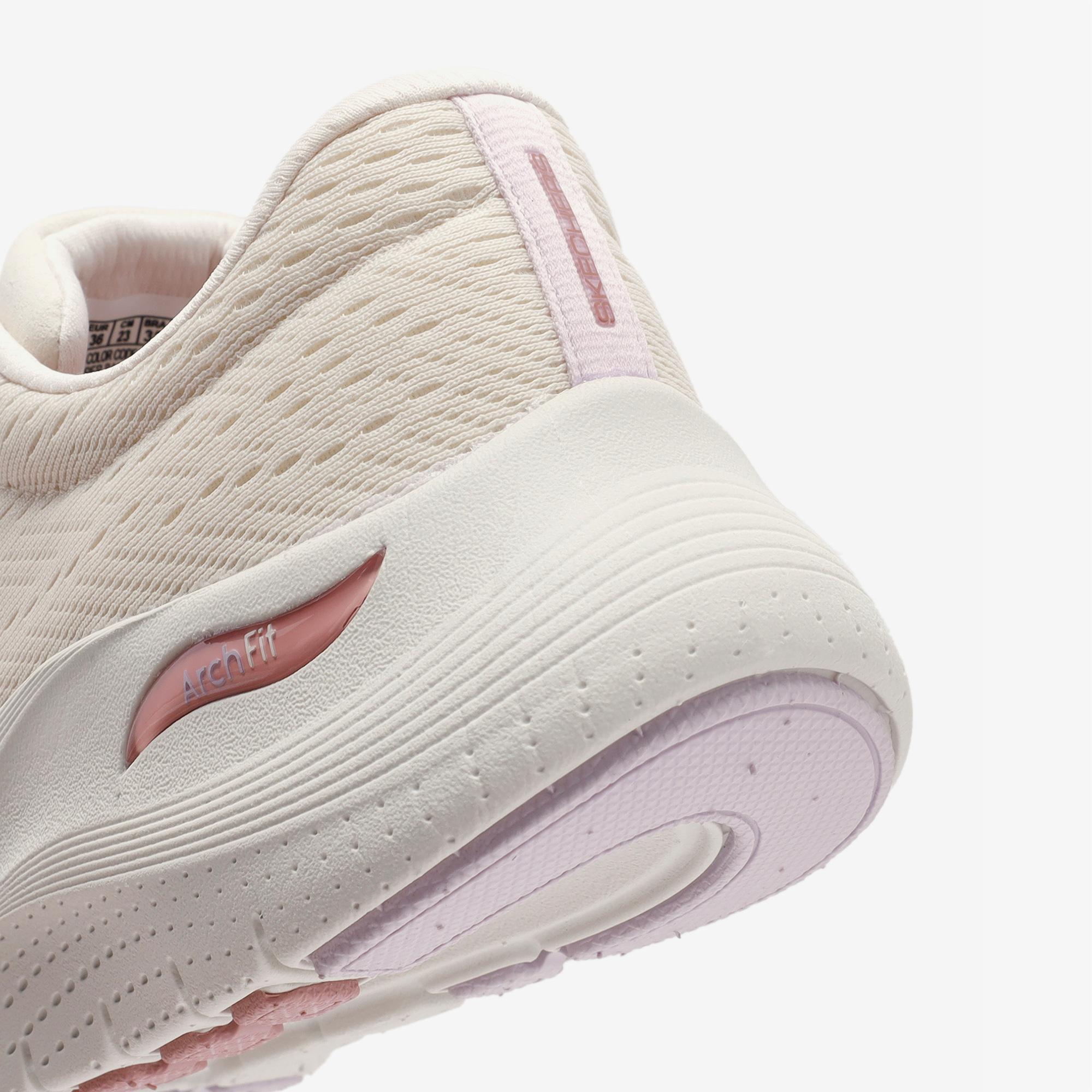 Skechers Arch Fit Kadın Krem Spor Ayakkabı