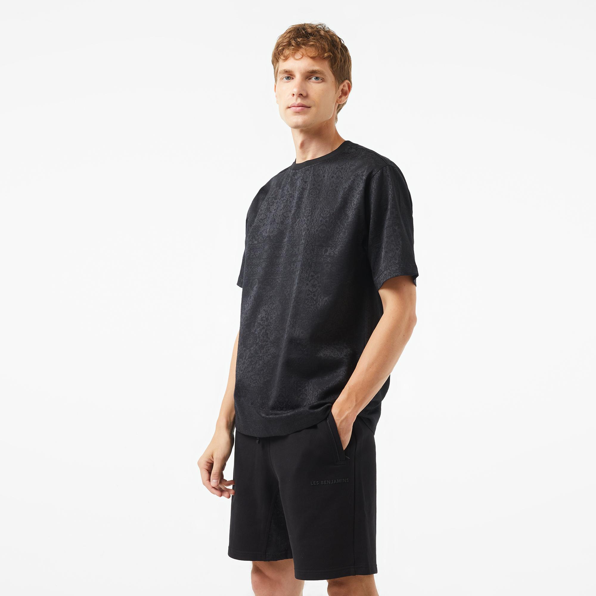 Les Benjamins 414 Erkek Siyah T-Shirt