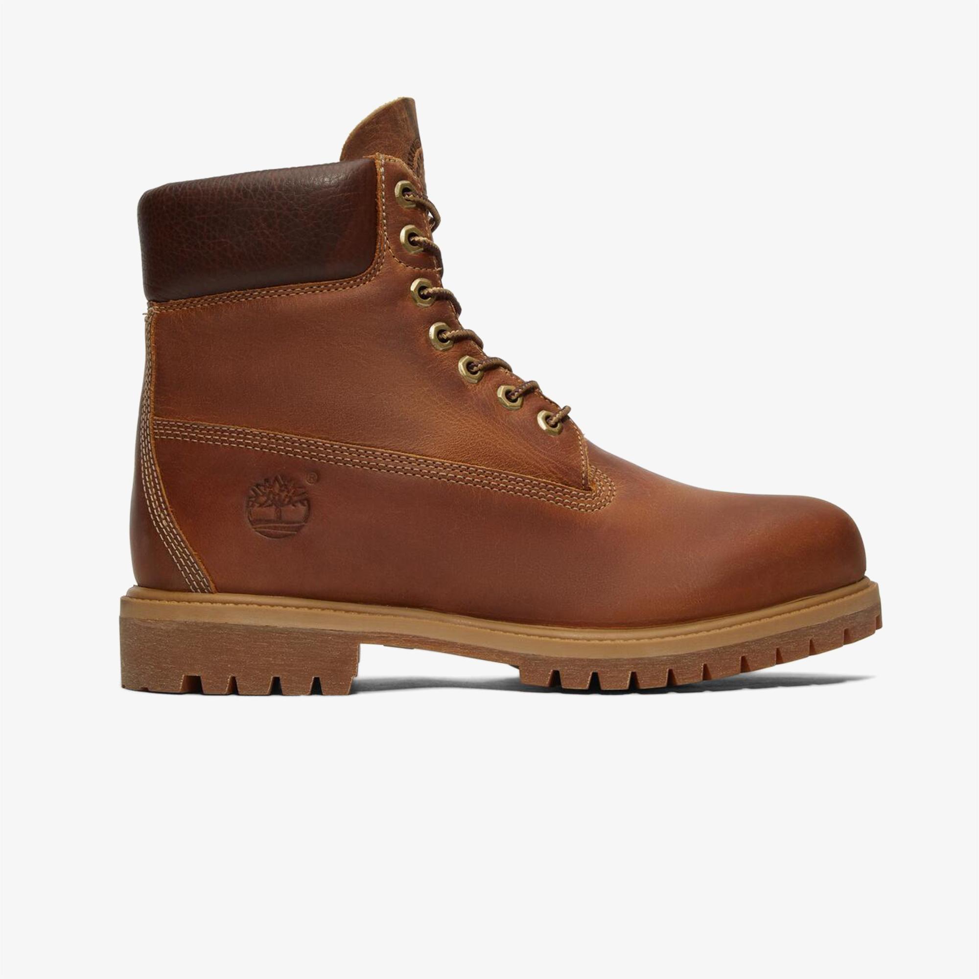 Timberland Premium 6 Inch Lace Up Erkek Kahverengi Bot