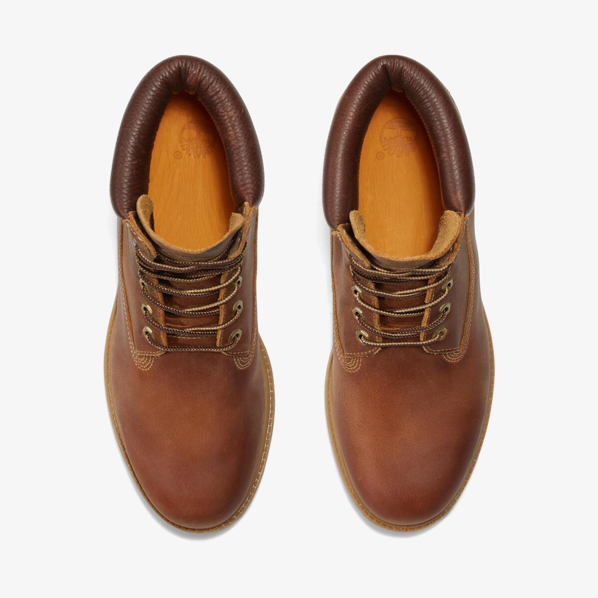 Timberland Premium 6 Inch Lace Up Erkek Kahverengi Bot