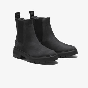  Timberland Cortina Valley Mid Chelsea Kadın Siyah Bot