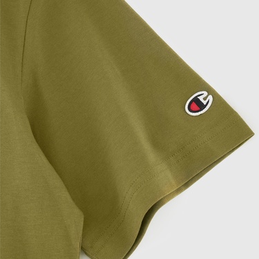  Champion Erkek Haki T-Shirt