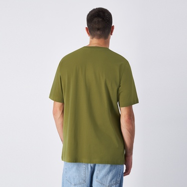  Champion Erkek Haki T-Shirt