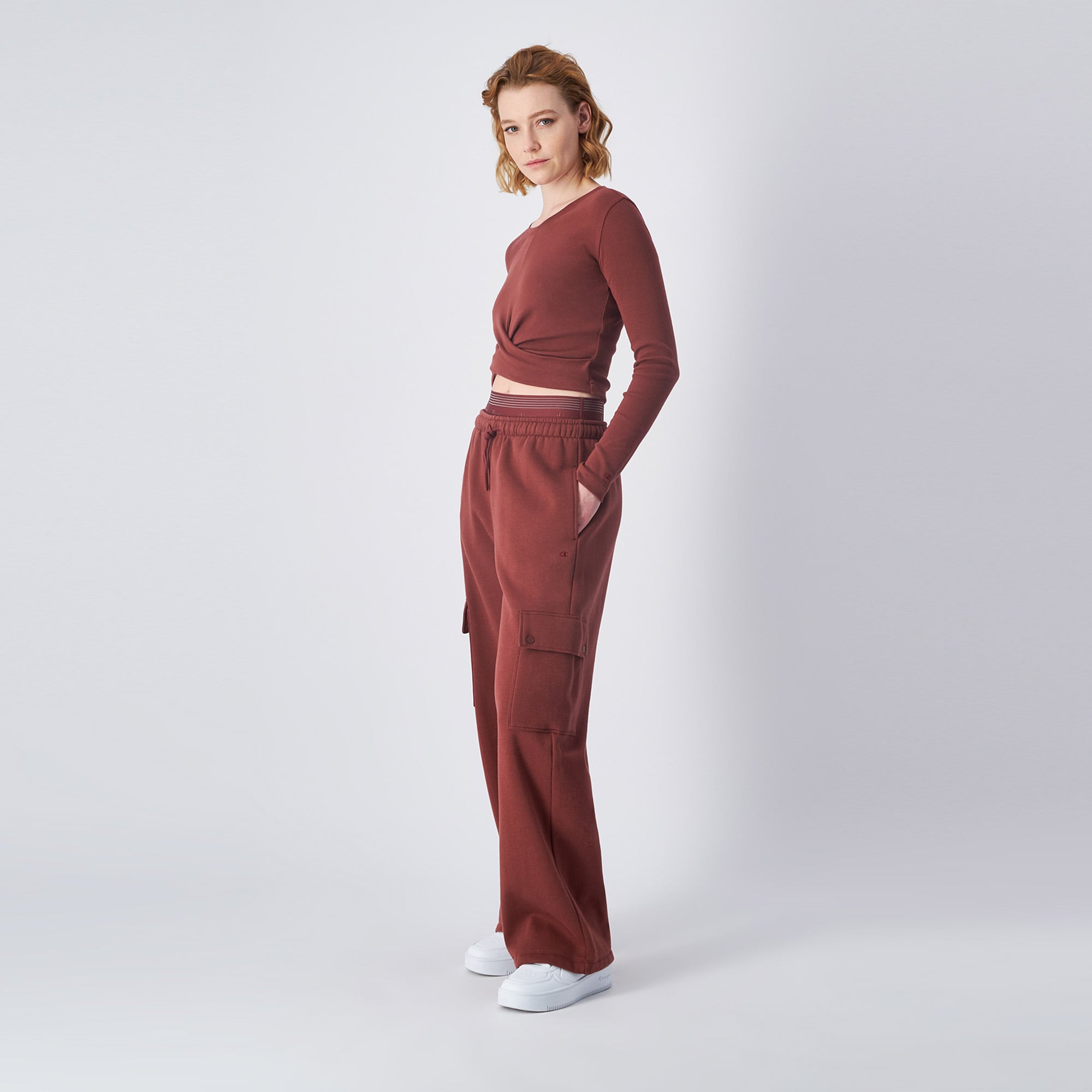  Champion Kadın Bordo Pantolon