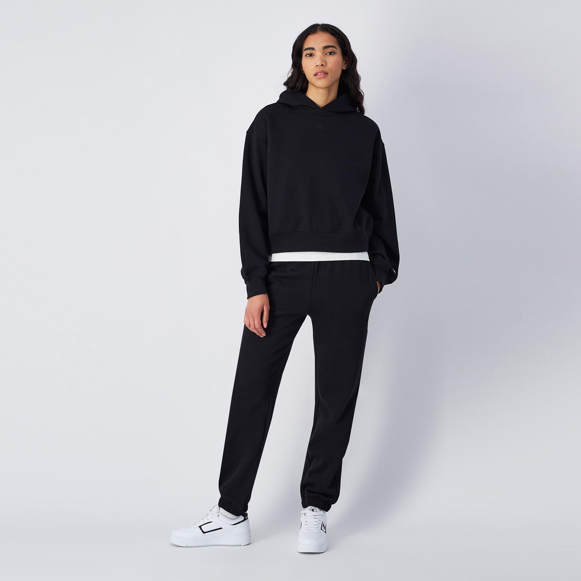 Champion Classic Kadın Siyah Eşofman Altı