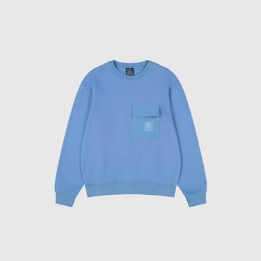  Champion Erkek Mavi Sweatshirt