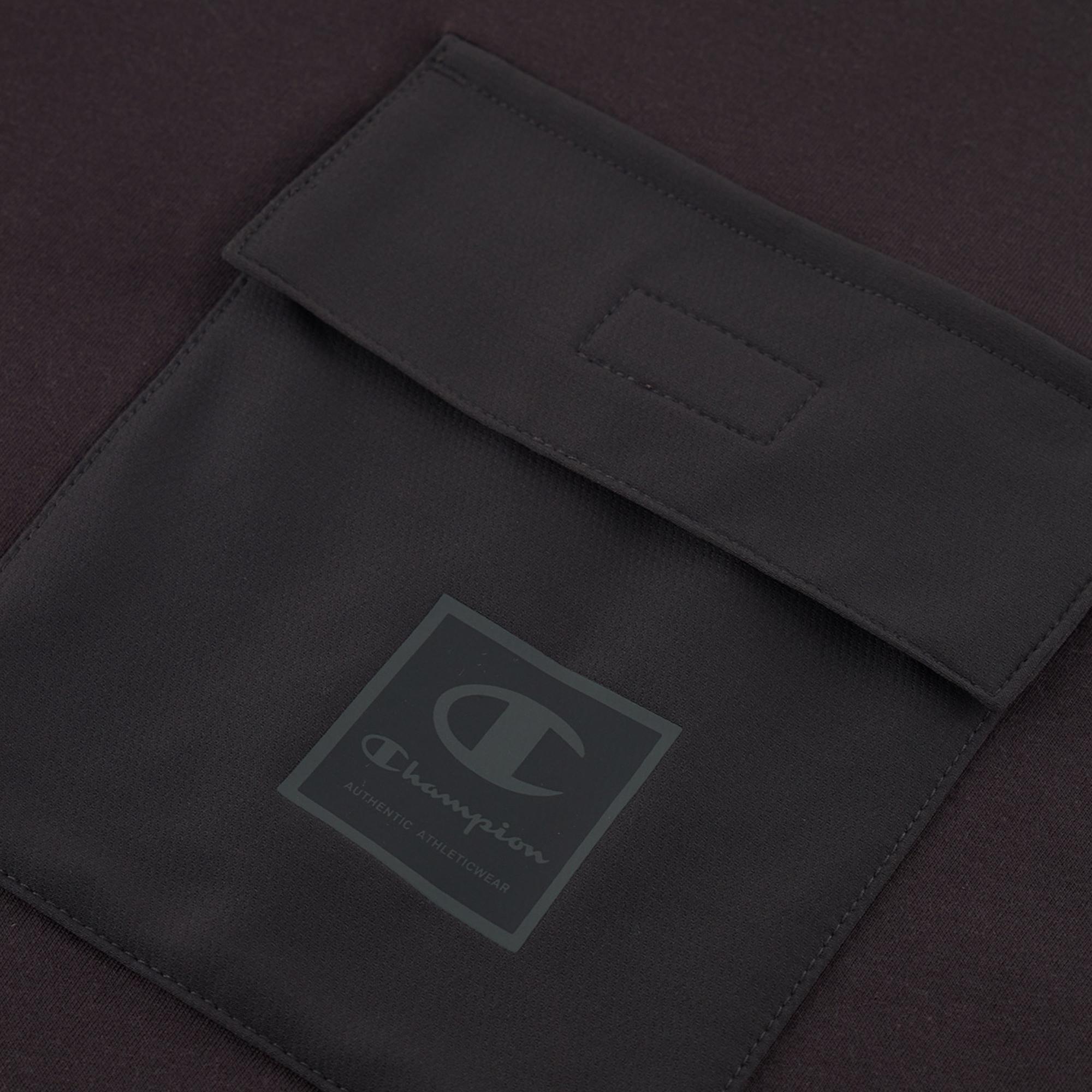 Champion Crewneck Erkek Siyah T-Shirt