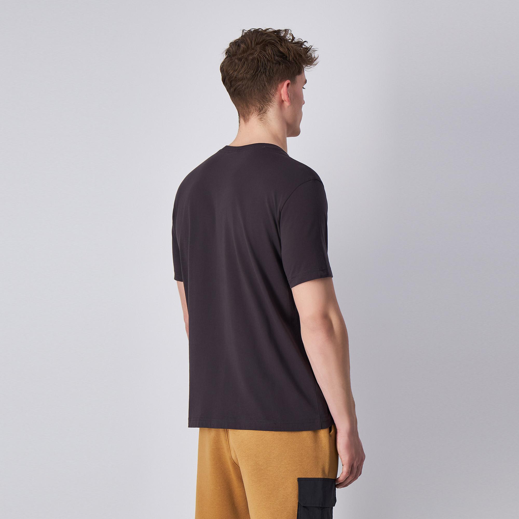 Champion Crewneck Erkek Siyah T-Shirt