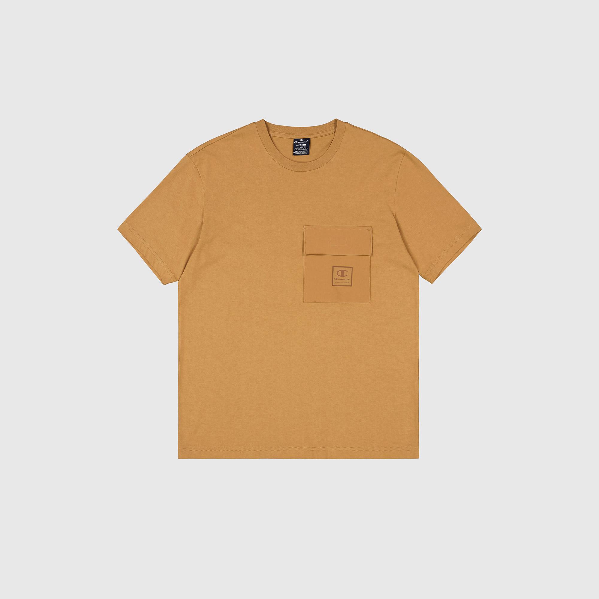 Champion Erkek Kahverengi T-Shirt