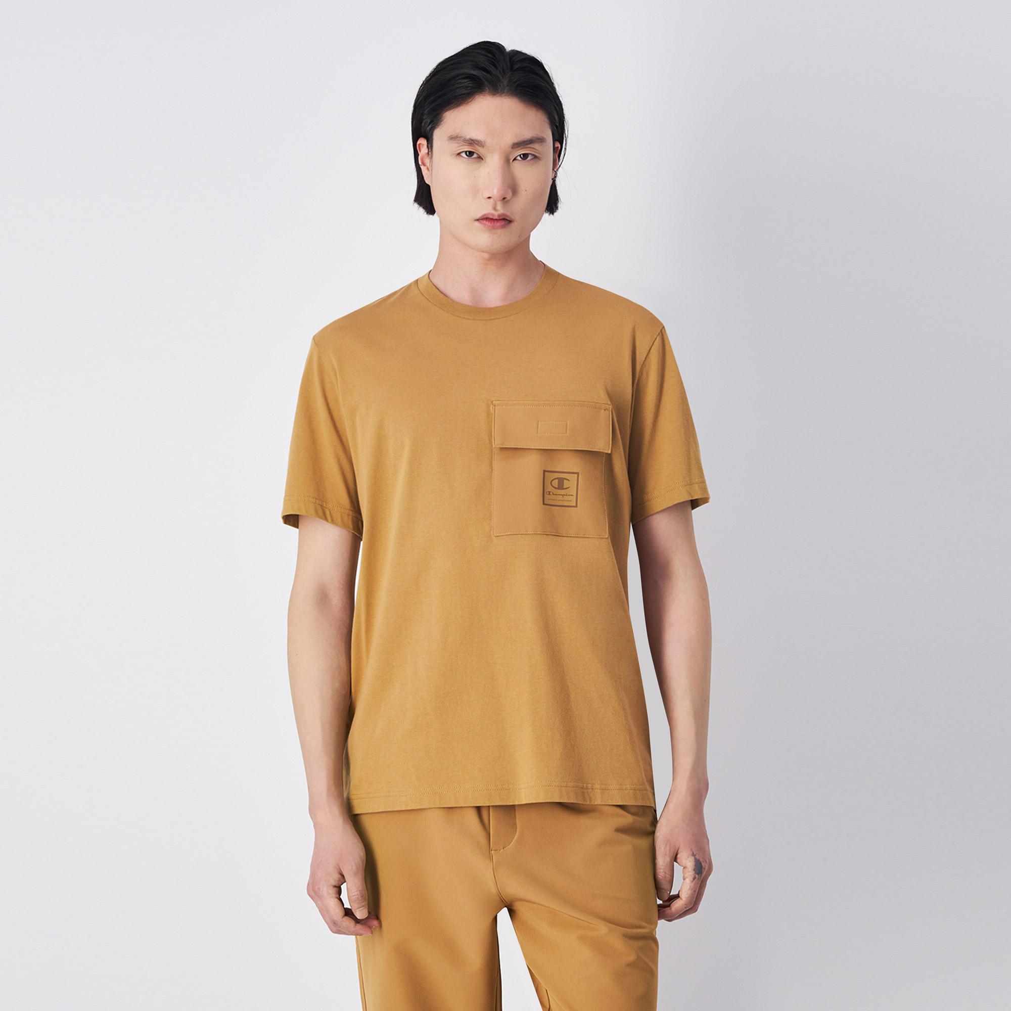 Champion Erkek Kahverengi T-Shirt