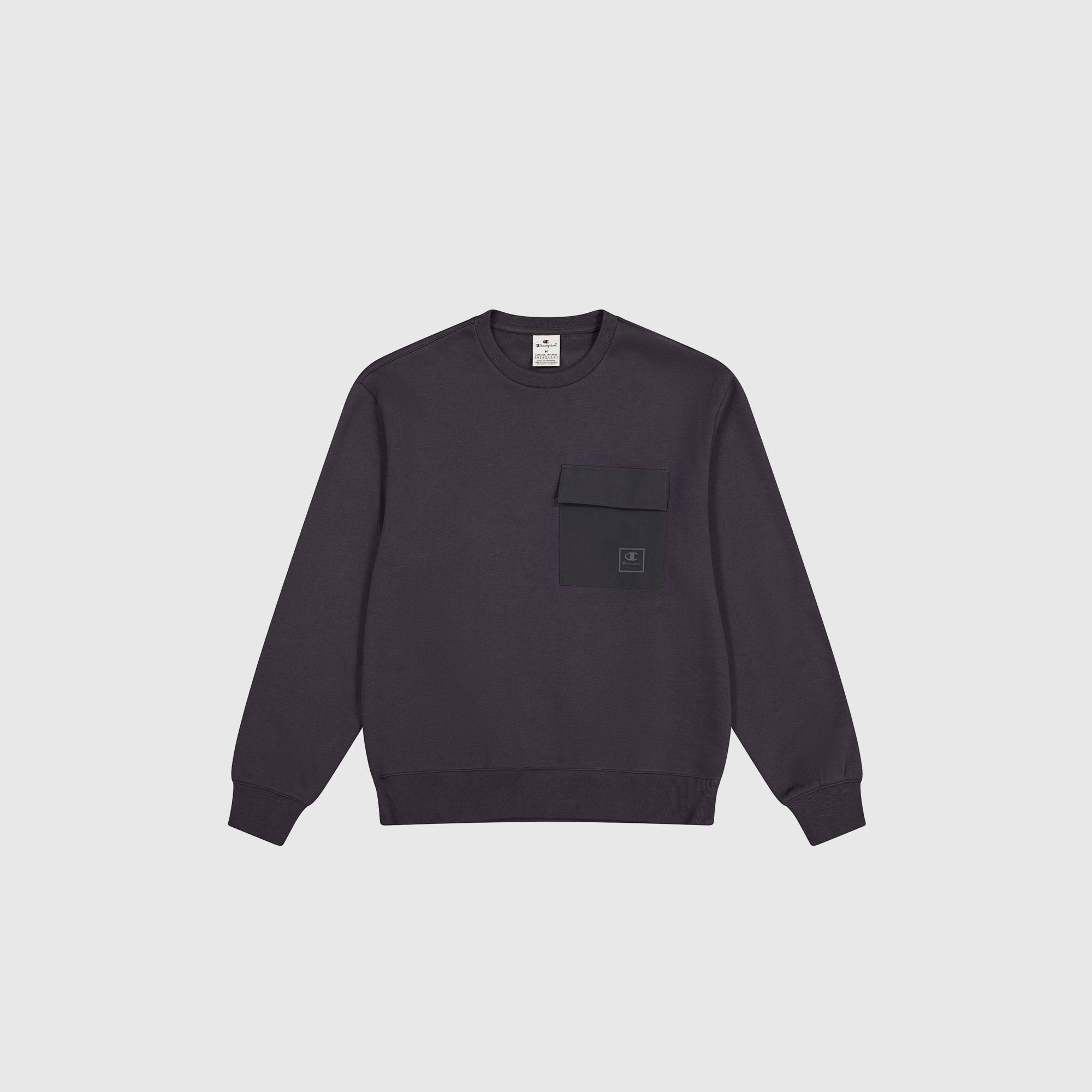 Champion Erkek Siyah Sweatshirt