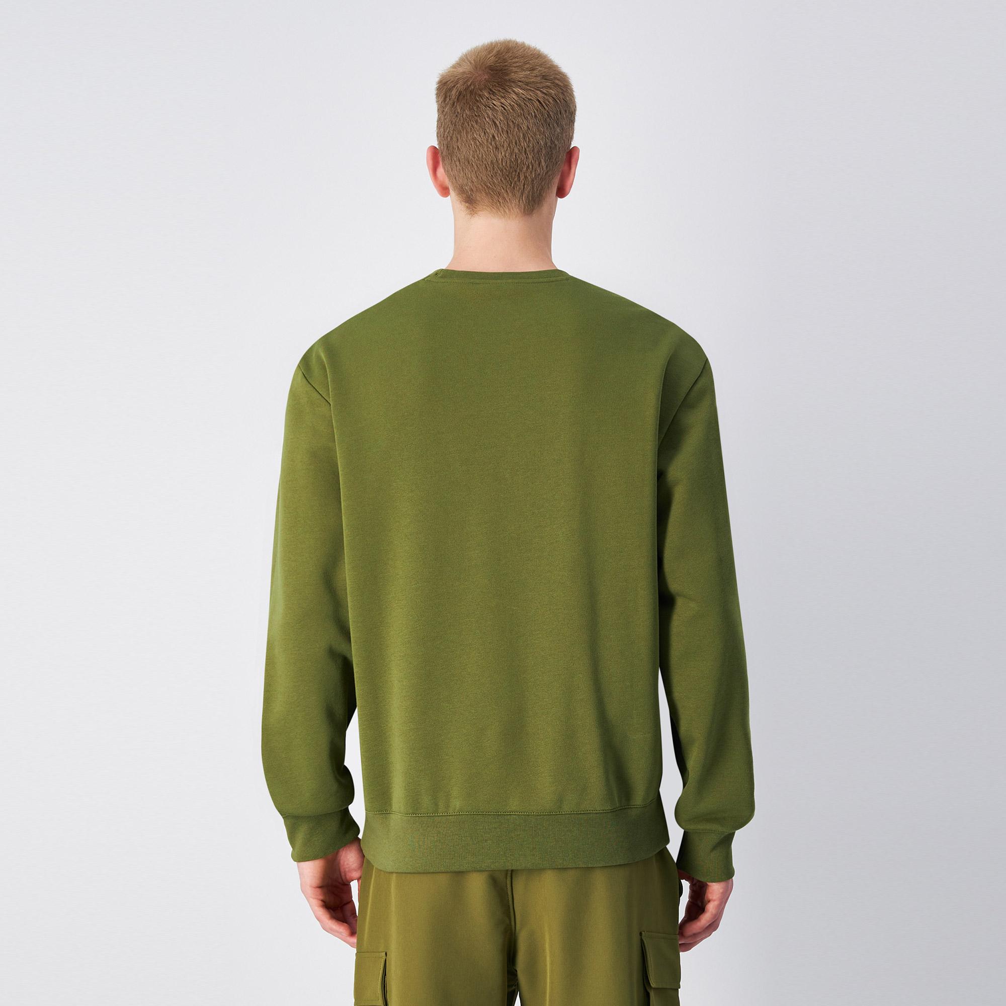 Champion Erkek Haki Sweatshirt