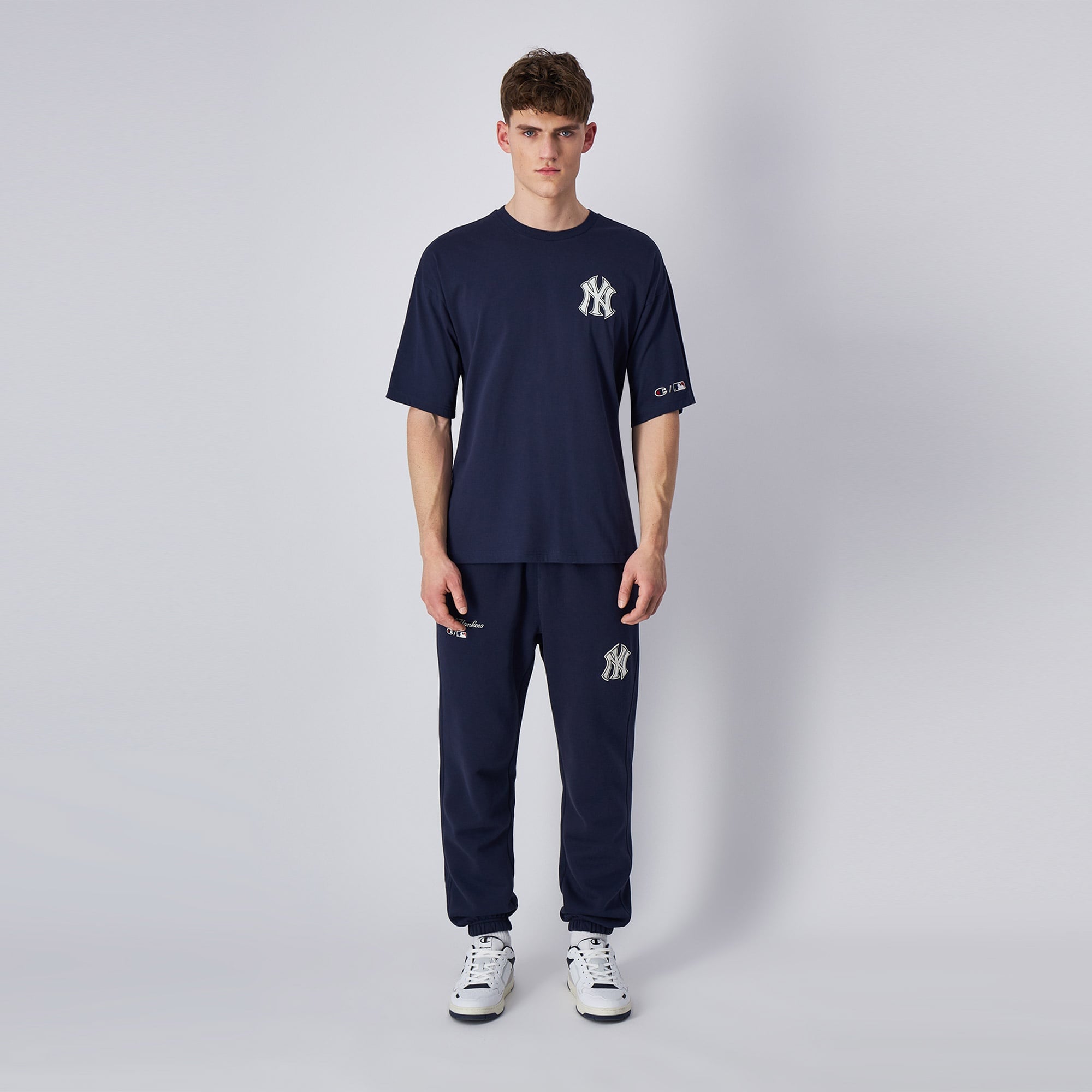 Champion Erkek Lacivert T-Shirt