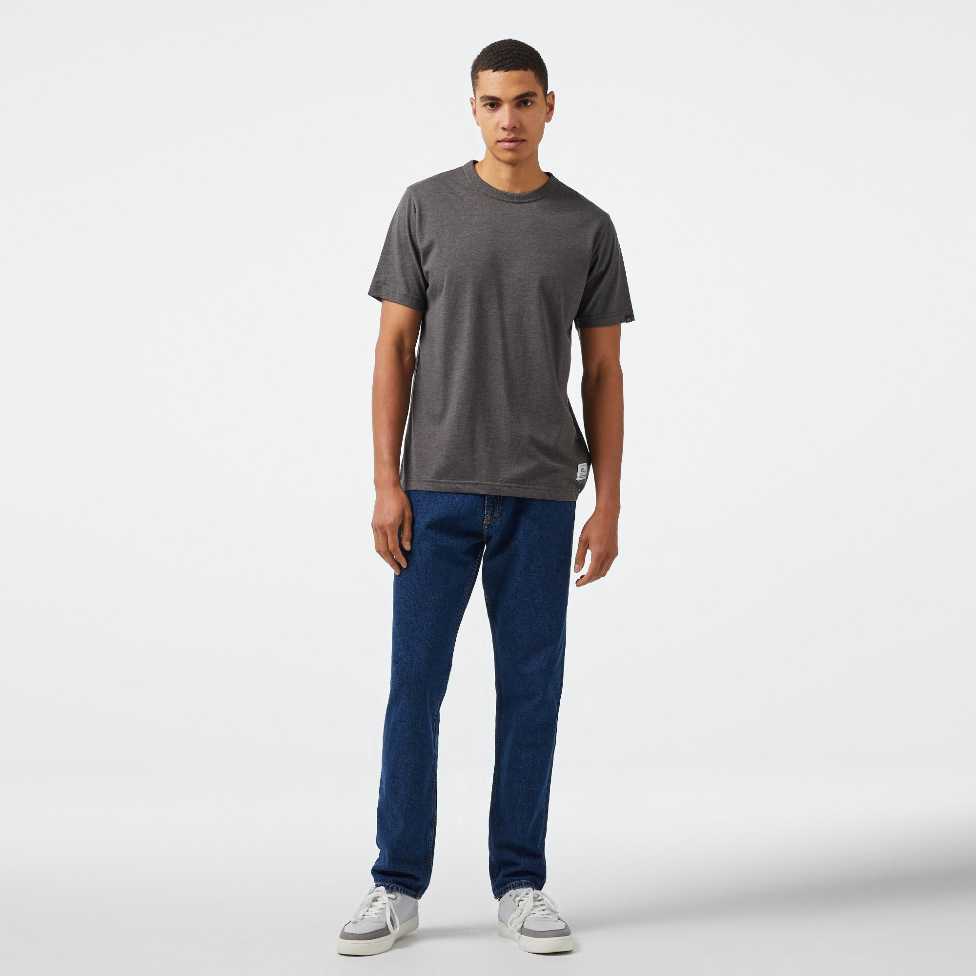 Alpha Industries Essential Gen II Unisex Gri T-Shirt
