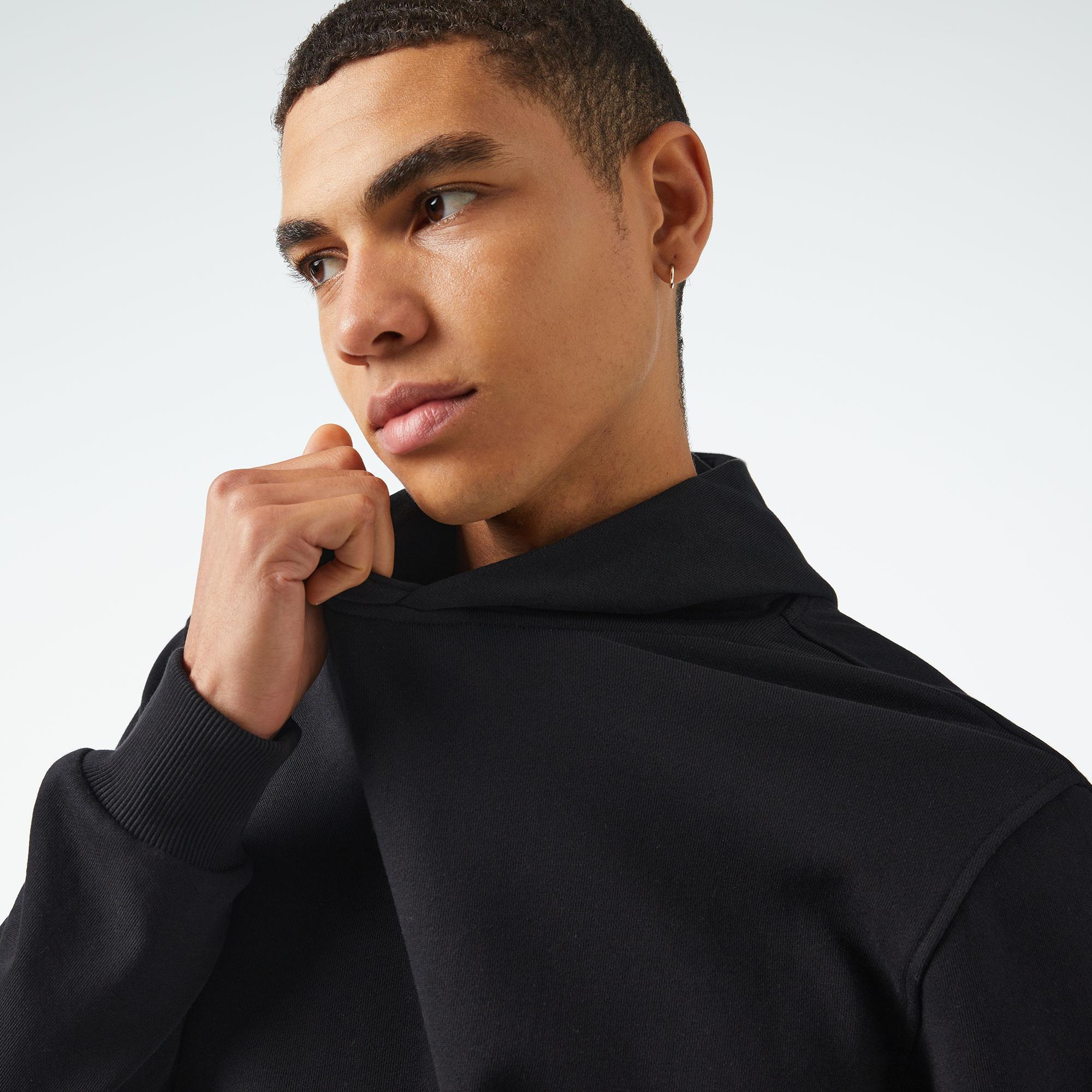 UNITED4 JPN Erkek Siyah Hoodie