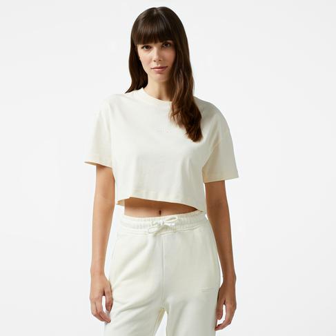  UNITED4 1.0 Essentials Kadın Krem T-Shirt