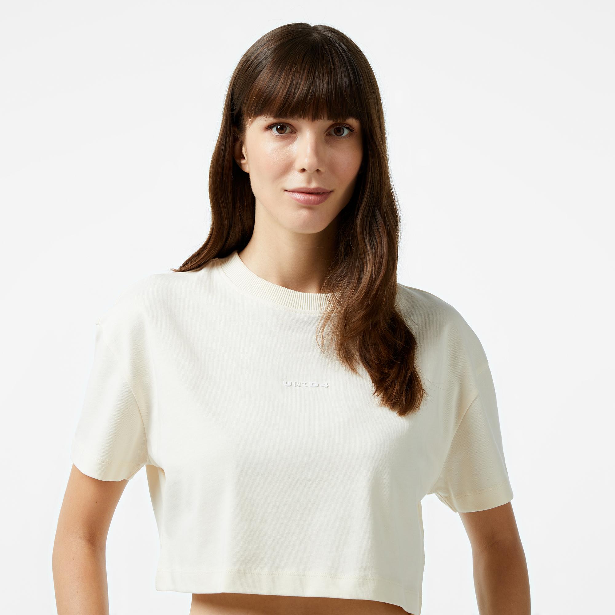 UNITED4 1.0 Essentials Kadın Krem T-Shirt