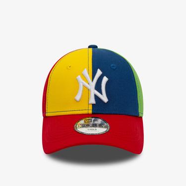  New Era New York Yankees MLB Block Çocuk Renkli Şapka