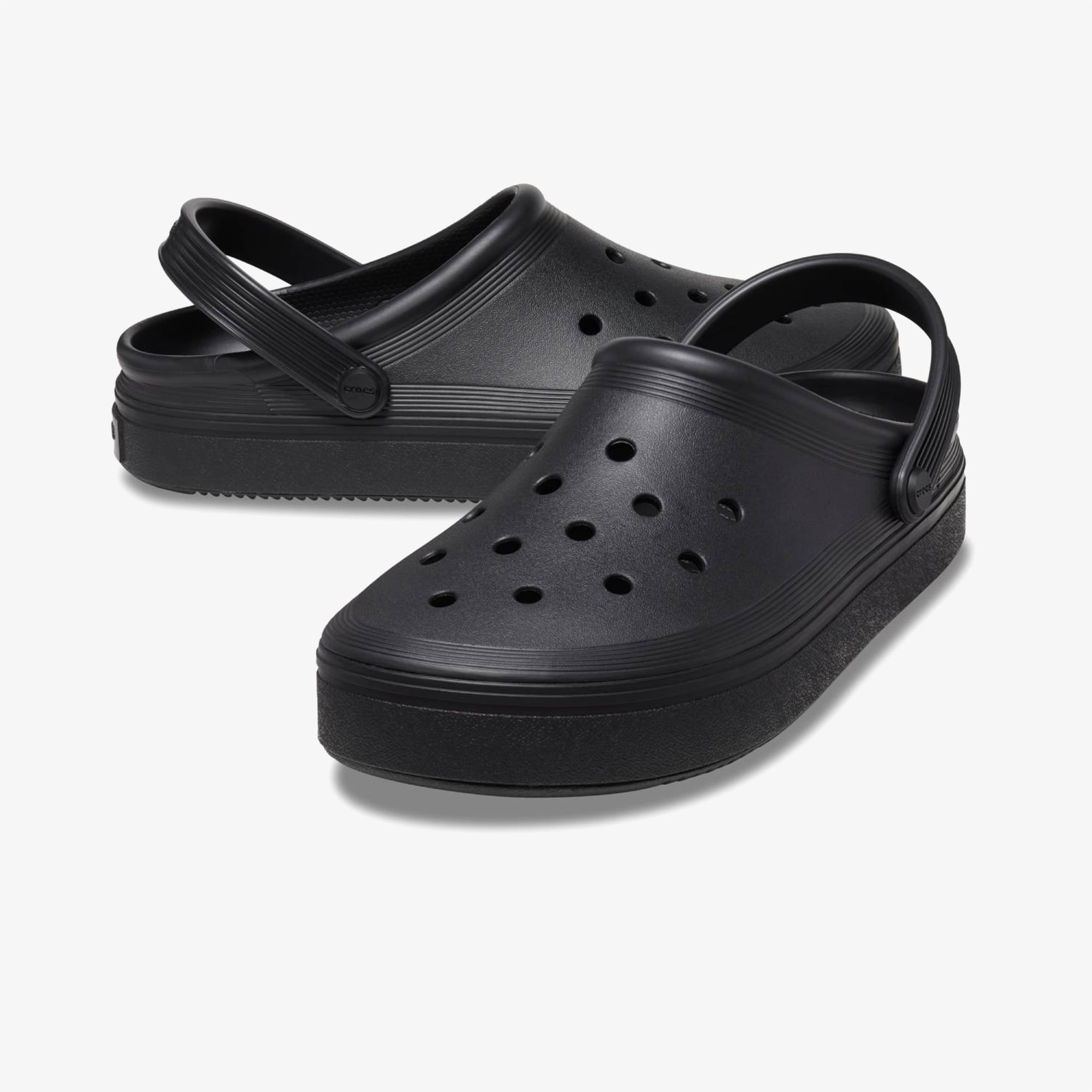 Crocs Crocs Off Court Erkek Siyah Terlik Sandalet & Terlik | FashFed Siyah - 3. görsel