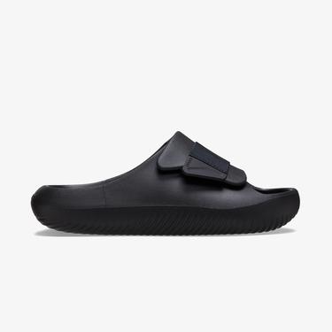  Crocs Mellow Luxe Recovery Slide Unisex Siyah Terlik