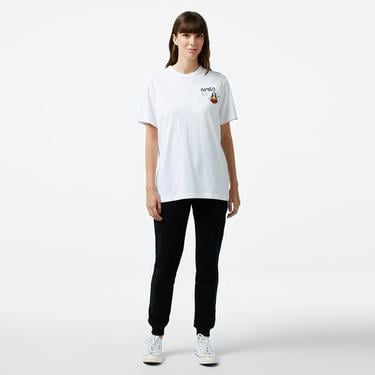  Alpha Industries  Columbia Sts-1 Unisex Beyaz T-Shirt
