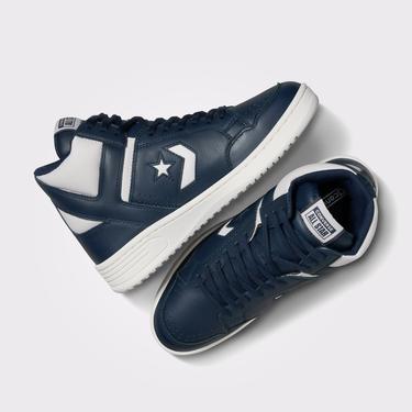  Converse Weapon Unisex Lacivert Deri Sneaker