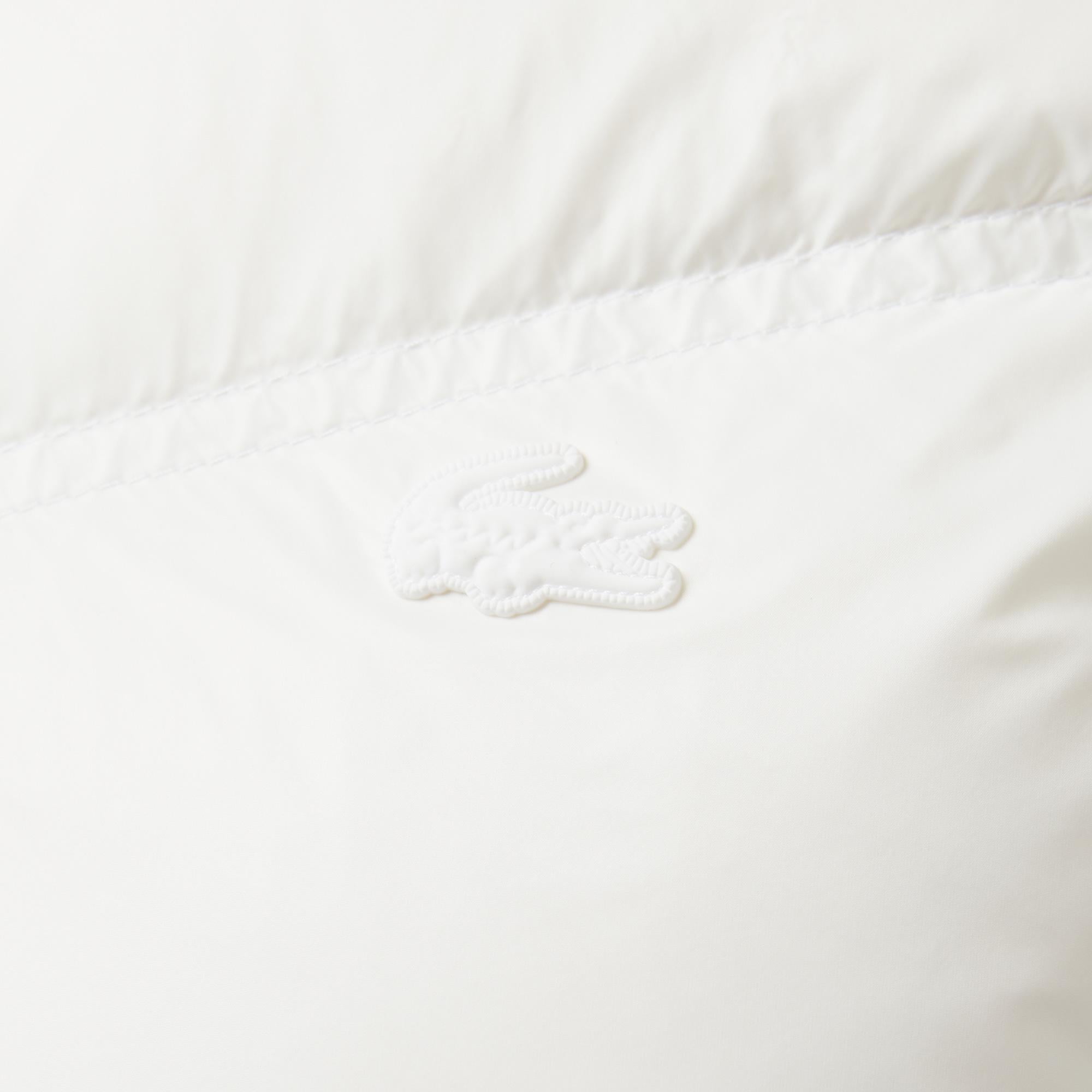 Erkek Dik Yaka Beyaz Yelek