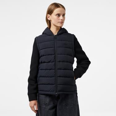  Kadın Regular Fit Kapüşonlu Siyah Mont