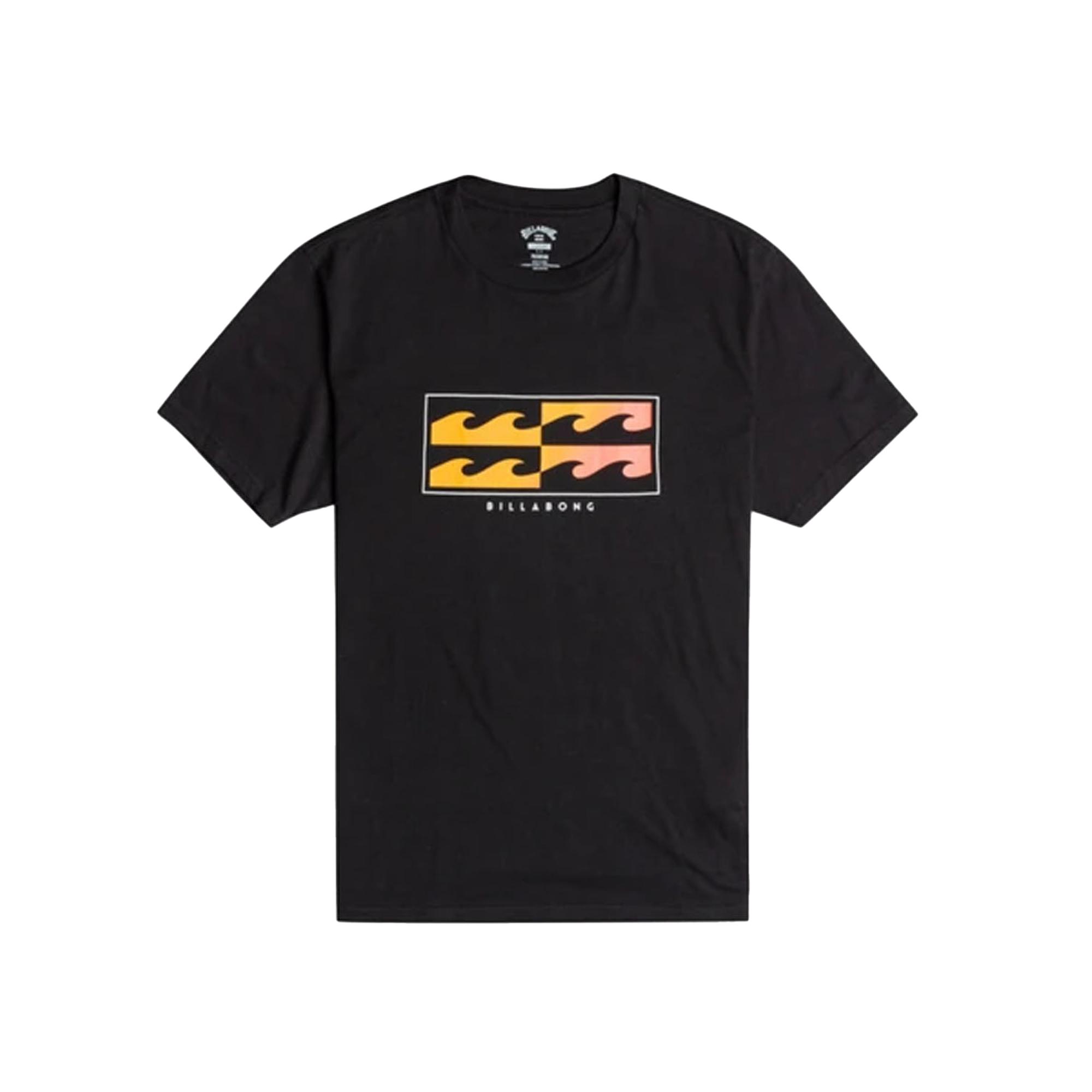 Billabong Inversed Tees Erkek Siyah Tişört