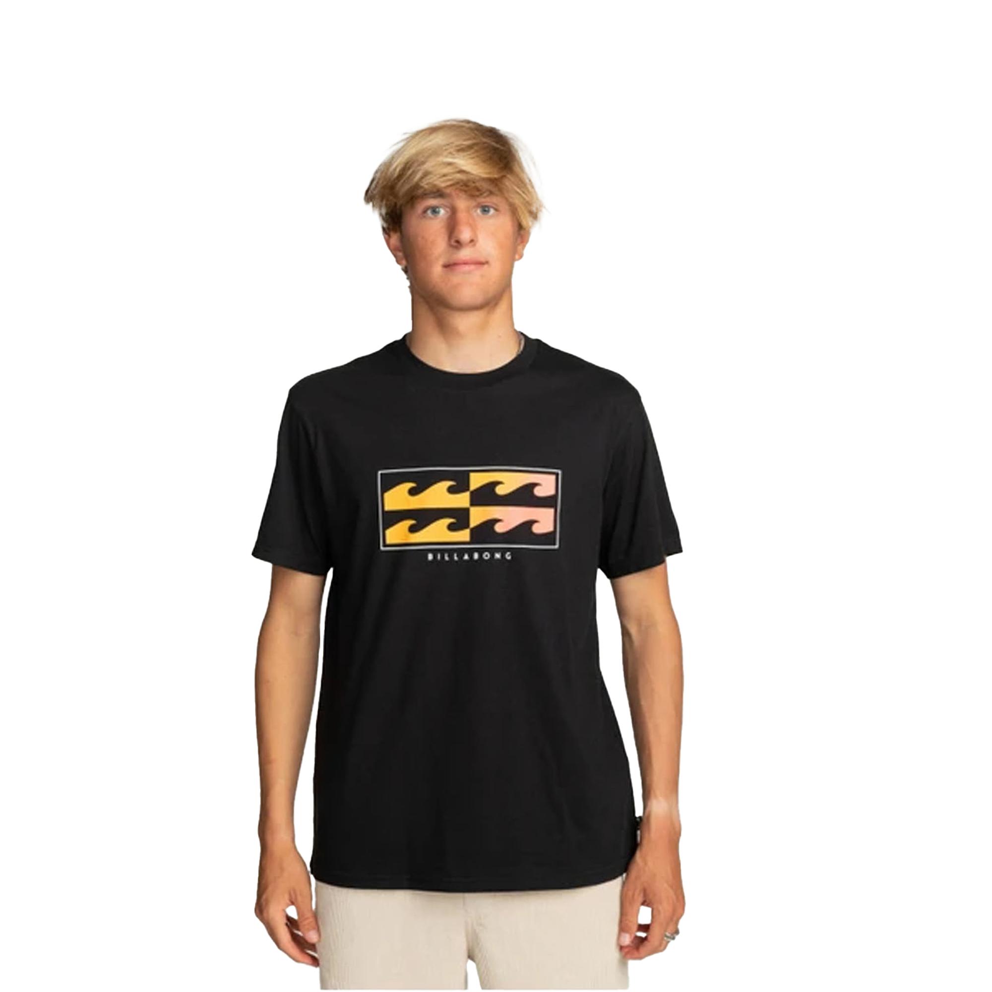 Billabong Inversed Tees Erkek Siyah Tişört