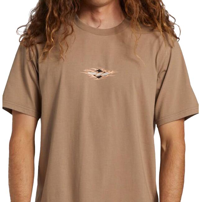  Billabong Tall Tale Tees Erkek Kahverengi Tişört