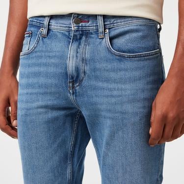  Tommy Hilfiger Straight Denton Str Otto Blue Erkek Lacivert Jean