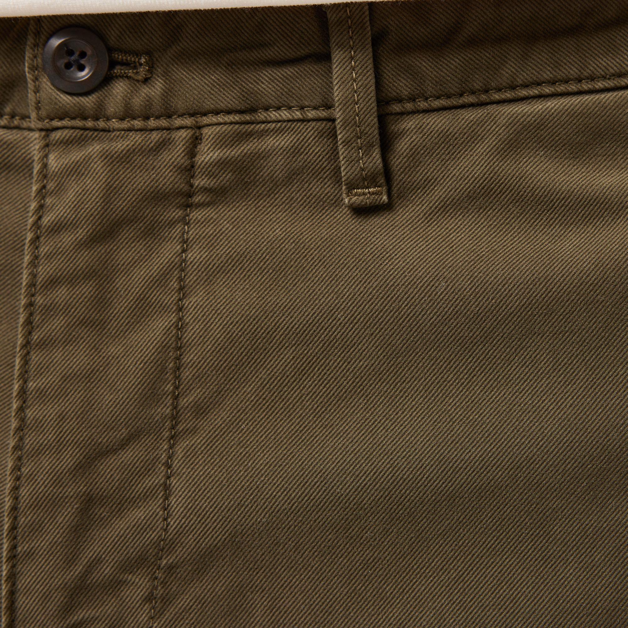 Tommy Hilfiger Harlem Gabardine Gmd Erkek Haki Chino Pantolon