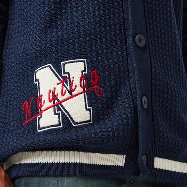  Nautica Erkek Lacivert Regular Fit Triko Hırka