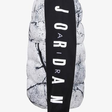  Jordan 2 Fer Çocuk Gri/Siyah Kapüşonlu Mont