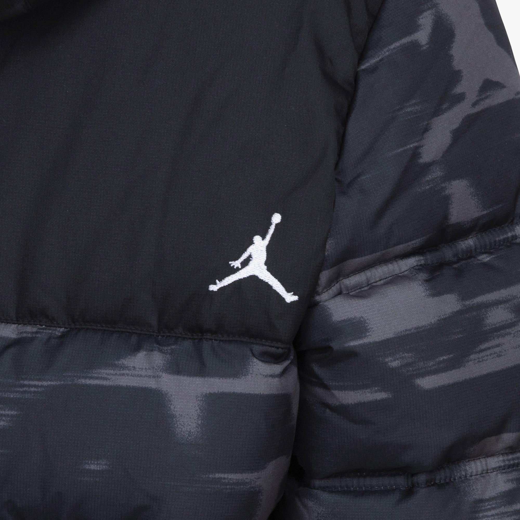 Jordan Jdb Faux Down Çocuk Antrasit/Siyah Kapüşonlu Mont