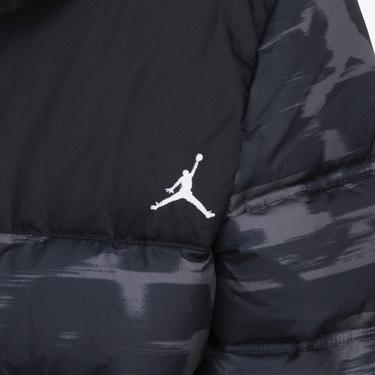  Jordan Jdb Faux Down Çocuk Antrasit/Siyah Kapüşonlu Mont